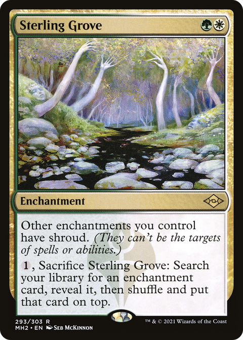 Sterling Grove (MH2-293) - Modern Horizons 2 Etched Foil