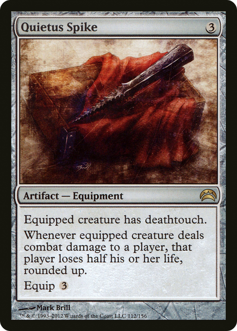 Quietus Spike (PC2-112) - Planechase 2012 Foil