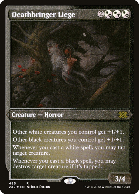 Deathbringer Liege (2X2-485) - Double Masters 2022 Foil