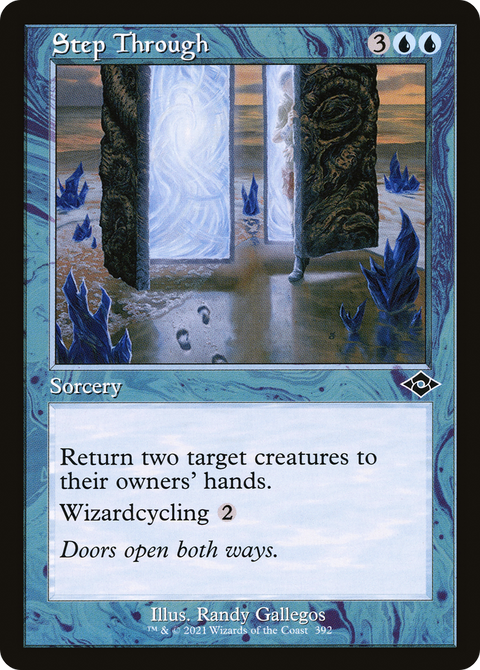 Step Through (Retro Frame) (MH2-392) - Modern Horizons 2 Etched Foil