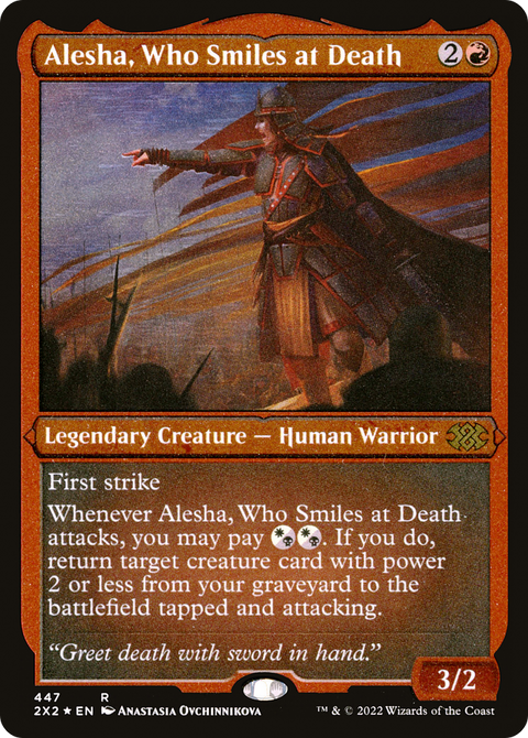 Alesha, Who Smiles at Death (2X2-447) - Double Masters 2022 Foil
