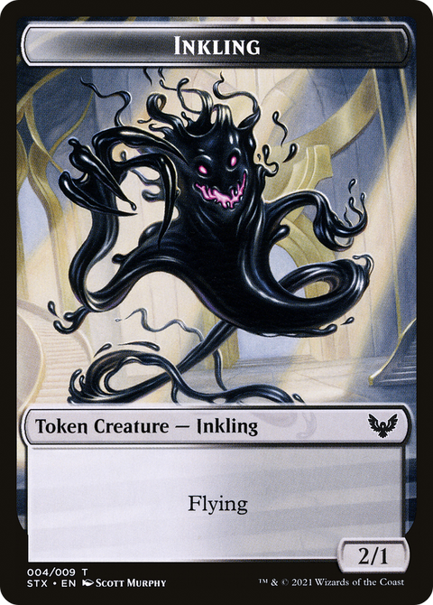Inkling Token (STX-004) - Strixhaven: School of Mages Tokens Foil