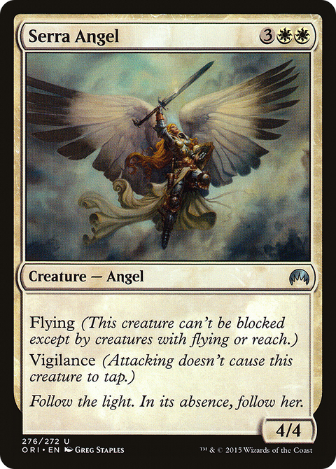 Serra Angel (ORI-276) - Magic Origins Foil