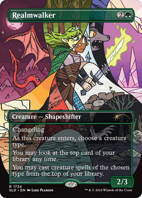 Realmwalker (SLD-1724) - Secret Lair Drop (Borderless) Foil