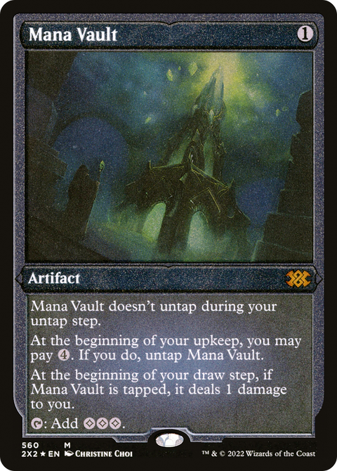 Mana Vault (2X2-560) - Double Masters 2022 Foil