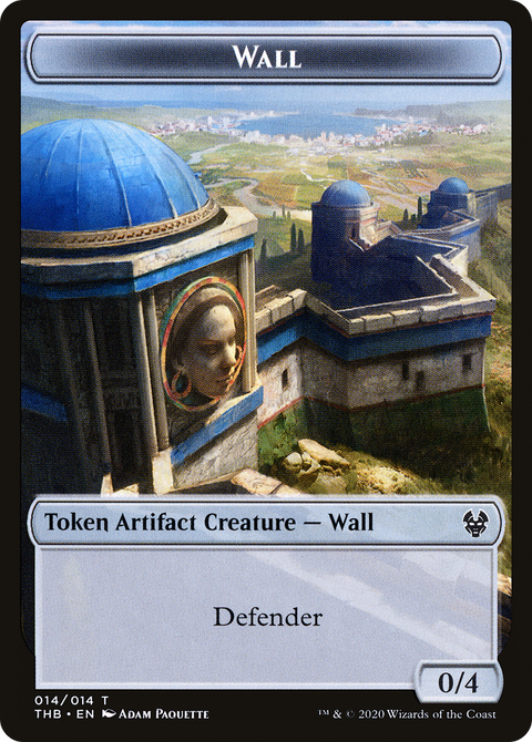 Wall Token (THB-014) - Theros Beyond Death Tokens