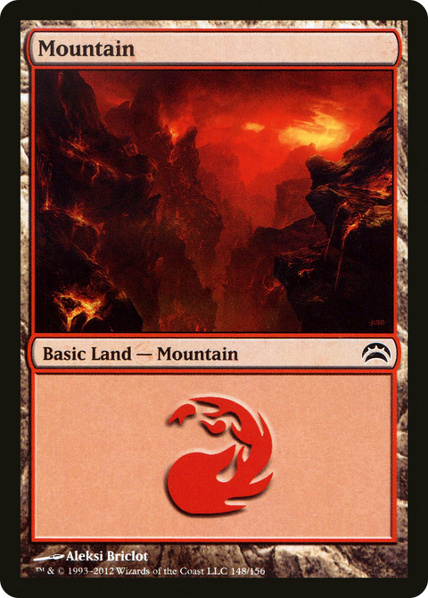 Mountain (148) (PC2-148) - Planechase 2012 Foil