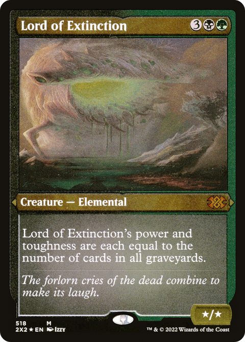Lord of Extinction (2X2-518) - Double Masters 2022 Foil