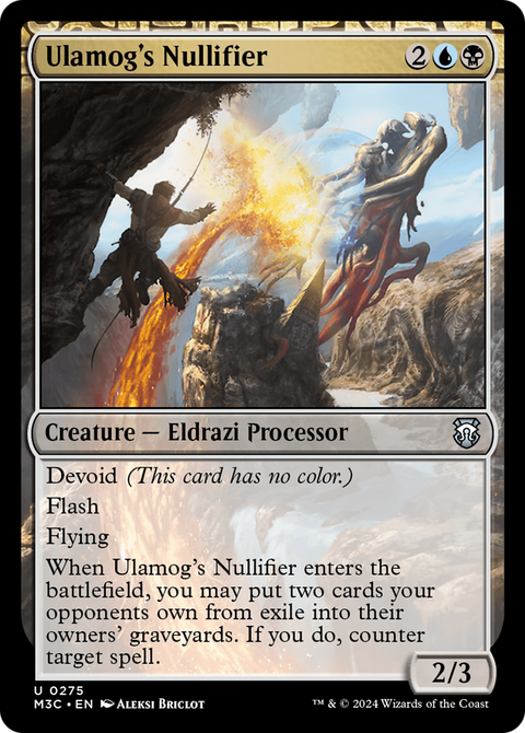 Ulamog's Nullifier (M3C-275) - Modern Horizons 3 Commander: (devoid)