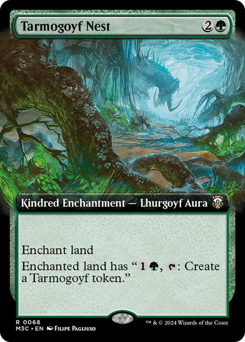 Tarmogoyf Nest (Extended Art) (M3C-068) - Modern Horizons 3 Commander: (Extended Art)