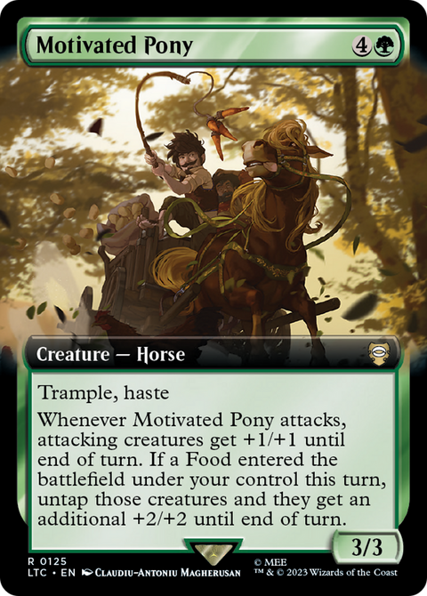 Motivated Pony (Extended Art) (LTC-125) - Tales of Middle-earth Commander: (Extended Art)