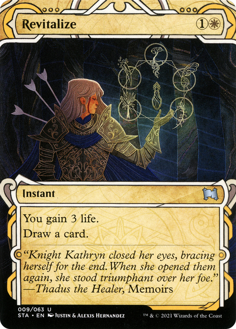 Revitalize (STA-009) - Strixhaven Mystical Archive: (Showcase) (Borderless)