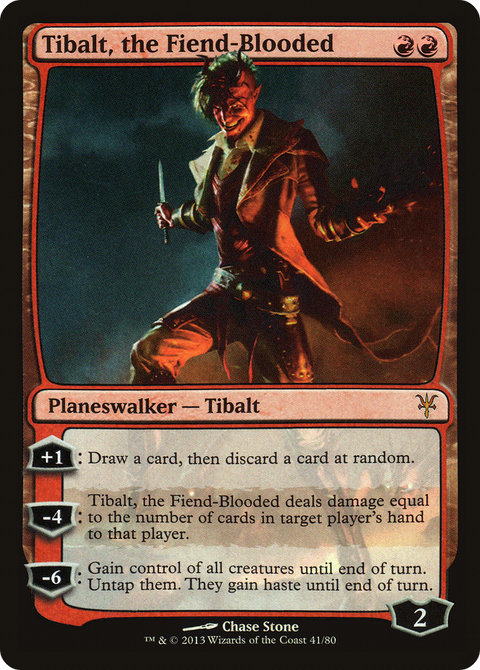 Tibalt, the Fiend-Blooded (DDK-041) - Duel Decks: Sorin vs. Tibalt