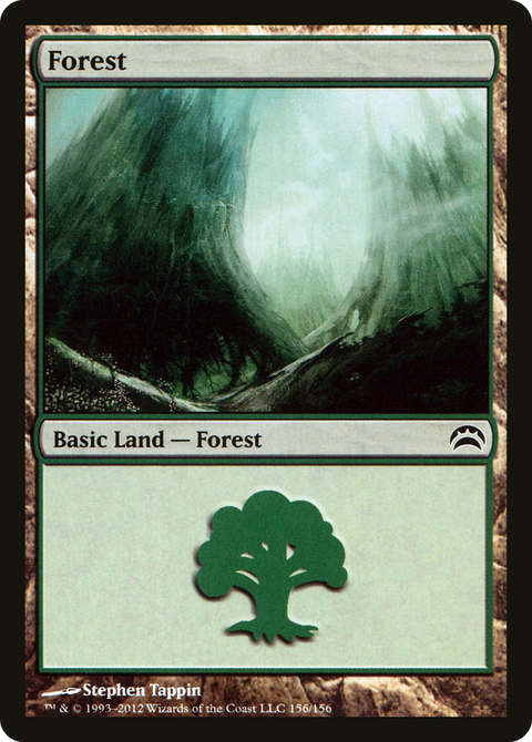 Forest (156) (PC2-156) - Planechase 2012 Foil