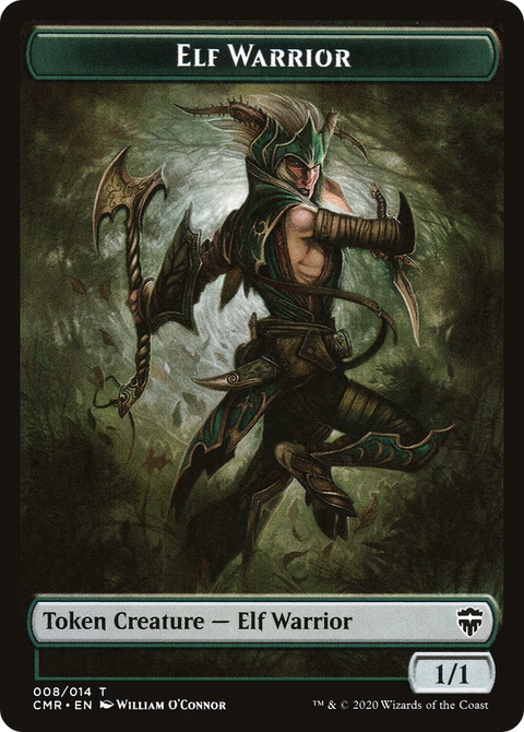 Elf Warrior Token (CMR-008) - Commander Legends Tokens