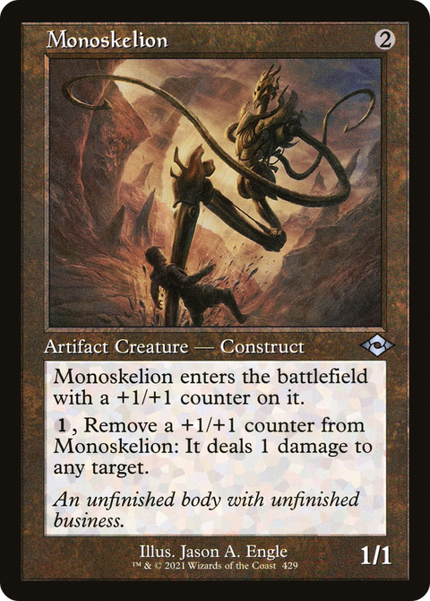 Monoskelion (Retro Frame) (MH2-429) - Modern Horizons 2 Foil