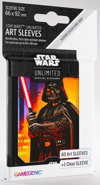 Gamegenic Star Wars Unlimited Art Sleeves - Darth Vader