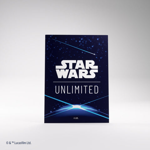 Gamegenic Star Wars Unlimited Art Sleeves - Space Blue