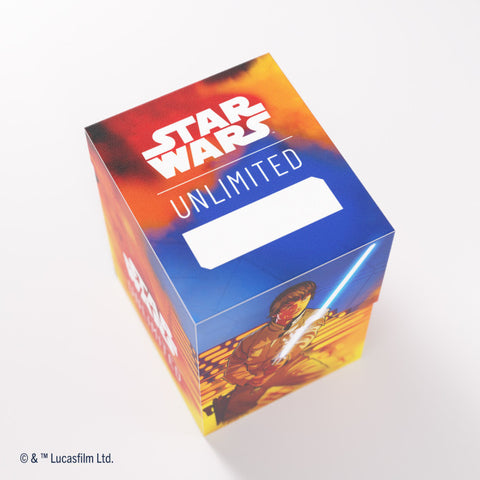 Gamegenic Star Wars Unlimited Soft Crate - Luke/Vader