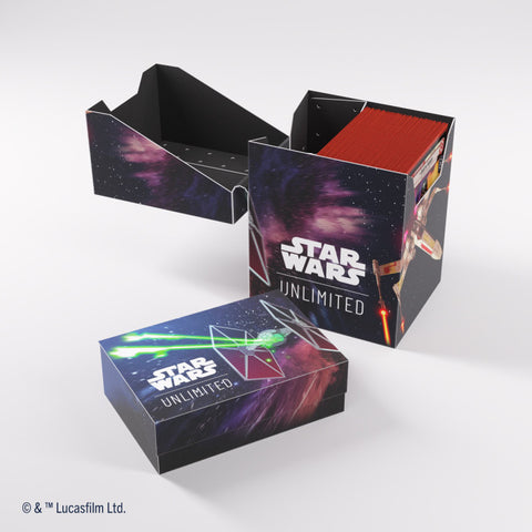 Gamegenic Star Wars Unlimited Soft Crate - X-Wing/TIE Fighter