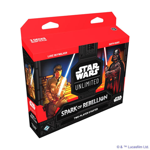 Star Wars: Unlimited TCG Spark of Rebellion Two-Player Starter Set