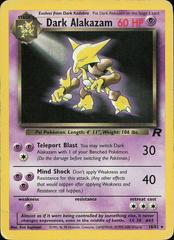 Dark Alakazam #18 Pokemon Team Rocket