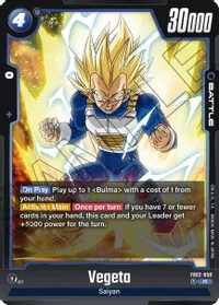 Vegeta - FB02-058 - Blazing Aura (FB02)