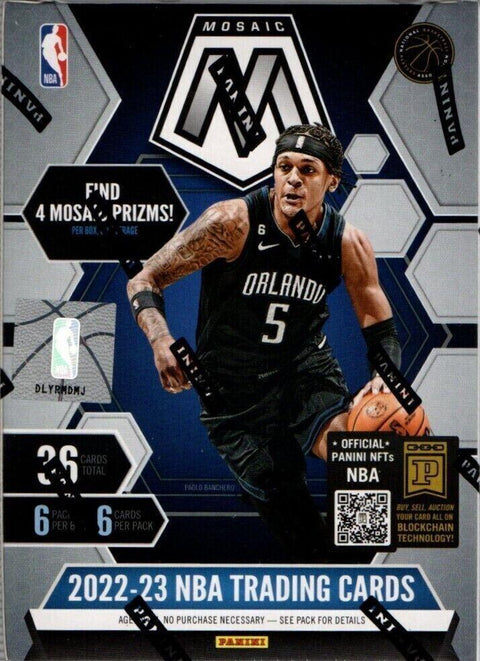 2022/23 Panini Mosaic Basketball NBA Blaster Box