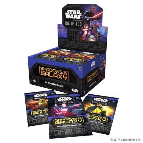 Star Wars Unlimited - Shadows of the Galaxy Booster Display (1)