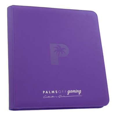 Collector's Series 12 Pocket Zip Trading Card Binder - PURPLE