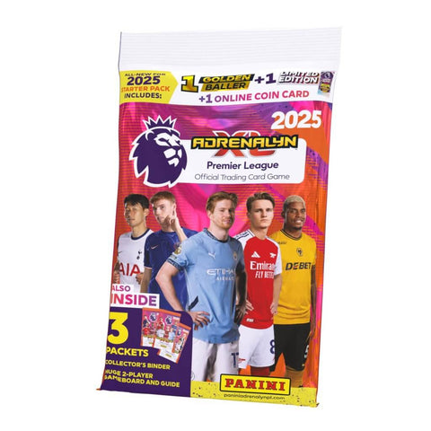 Panini Premier League 2025 Adrenalyn XL / 1X Starterpack Sammelmappe