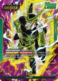 Cell - FB02-070 (Alternate Art) - Blazing Aura (FB02)