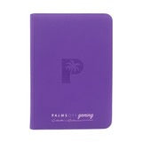 Collector's Series Top Loader Zip Binder - CLEAR - PURPLE