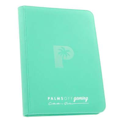 Collector's Series 9 Pocket Zip Trading Card Binder - TURQUOISE