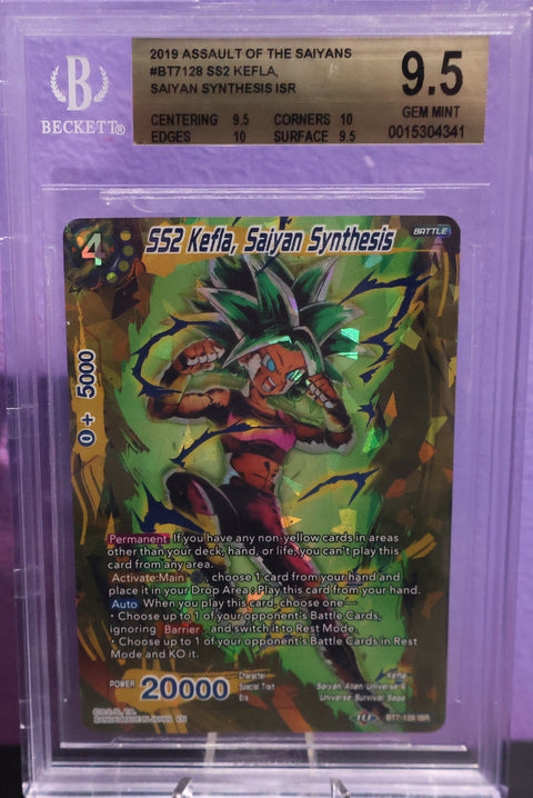 BGS 9.5 SS2 KEFLA, SAIYAN SYTHESIS ISR