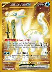 Chien-Pao Ex #274 Pokemon Paldea Evolved