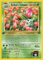 Erika's Ivysaur [1st Edition] #41 Pokemon Gym Challenge