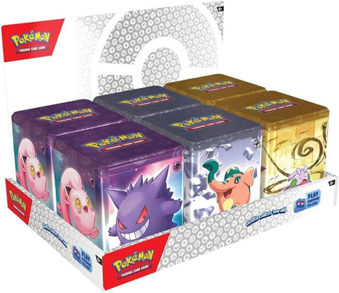 Pokemon TCG: 2024 Q1 Stacking Tin (Random Tin)