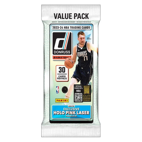 Panini 2023-24 NBA Basketball Trading Cards Donruss Fat Pack