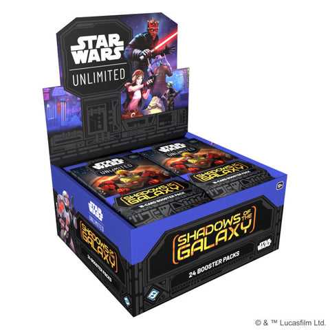 Star Wars Unlimited - Shadows of the Galaxy Booster Display (1)