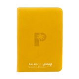 Collector's Series Top Loader Zip Binder - CLEAR - YELLOW