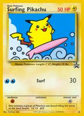 Surfing Pikachu #28 Pokemon Promo