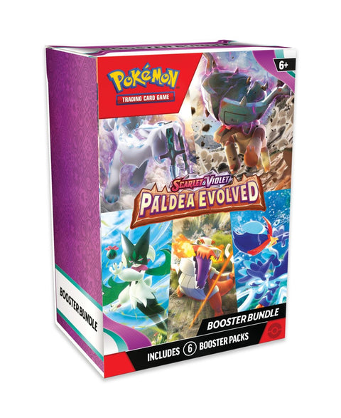 2023 Pokemon Scarlet Violet S2 Paldea Evolved Booster Bundle Box