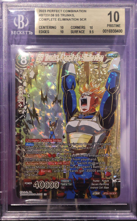 BGS 10 GOLD LABEL SS Trunks, Complete Elimination SCR