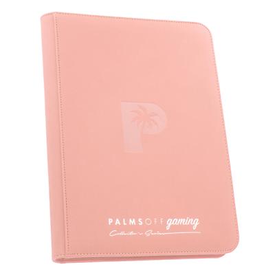 Collector's Series 9 Pocket Zip Trading Card Binder - Pink