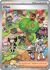 Clive #236 Pokemon Paldean Fates