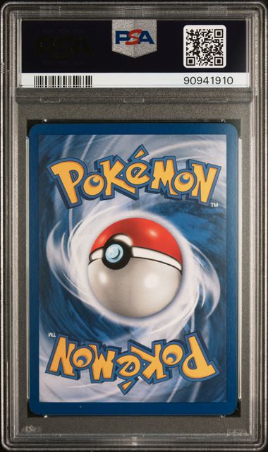 PSA 7 POLIWRATH-HOLO #24 2002 POKEMON EXPEDITION