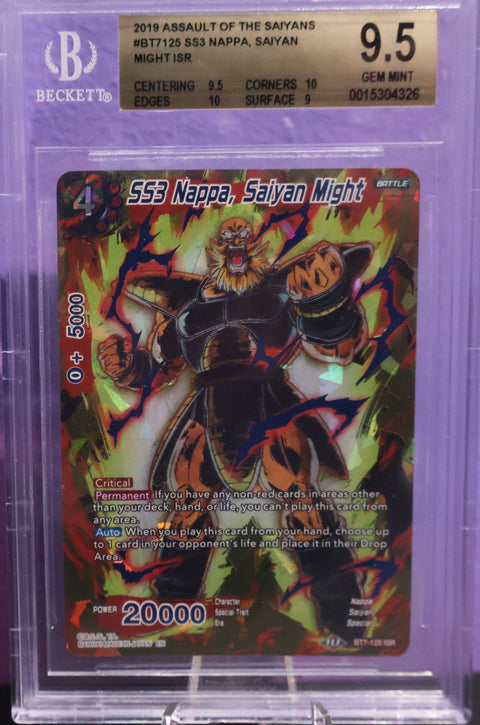 BGS 9.5 SS3 NAPPA, SAIYAN MIGHT