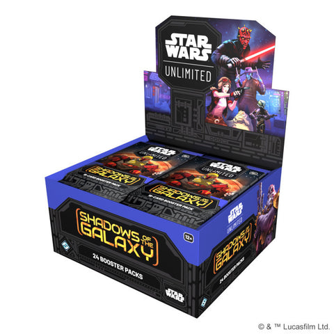 Star Wars Unlimited - Shadows of the Galaxy Booster Display (1)