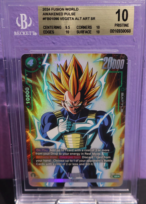 BGS 10 GOLD LABEL Vegeta ALT ART SR